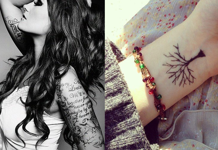 Mini tatuagem feminina: 20 modelos modernos e delicados – Nova Mulher