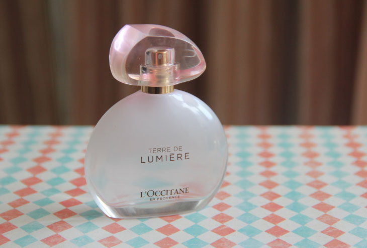 Terre de Lumière L?eau, a nova versão do perfume da L?occitane