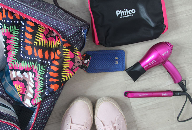 * Secador para viagem: conheça o Kit Travel Shine da Philco